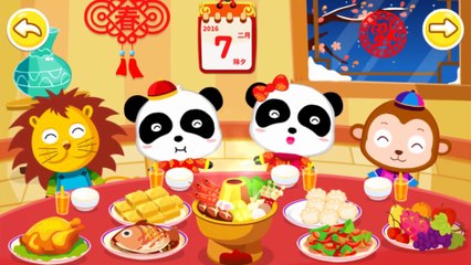 Chinese New Year by BabyBus Kids Games - Learn about Chinese New Year, Fireworks and celebration!