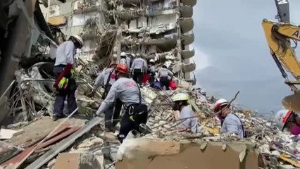 Miami busca sin descanso a los 159 desaparecidos tras el desplome de un edificio