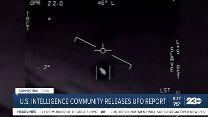 U.S. intelligence community releases UFO report
