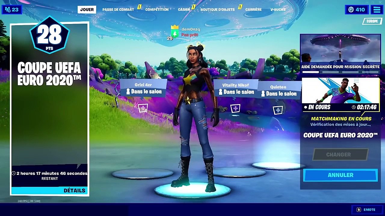 4Zr Win L'Uefa Cup  Benjyfishy Shlt On Tout Le Monde  (Fortnite Best Of)
