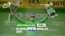 #TDF2021 - Étape 1 / Stage 1 - Škoda Green Jersey Minute / Minute Maillot Vert