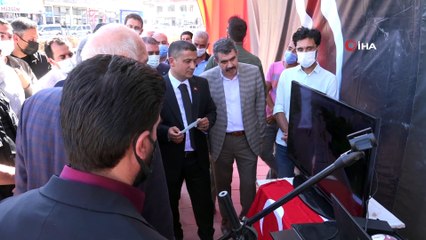 Vali Bilmez Millet Bahçesinde incelemelerde bulundu