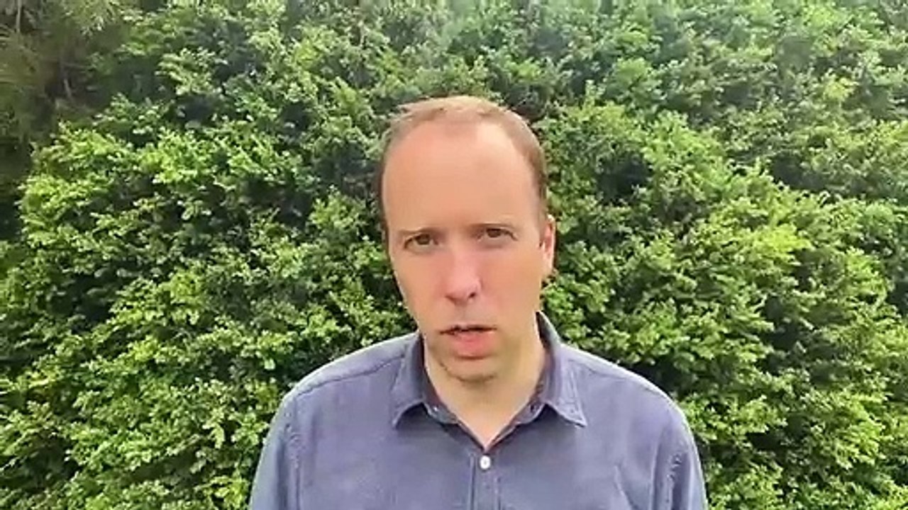 Matt Hancock announces he is resigning as Health Secretary