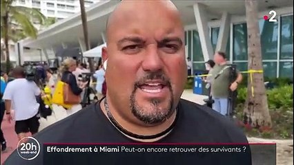 Floride : course contre la montre pour retrouver les victimes de l'immeuble effondré à Surfside
