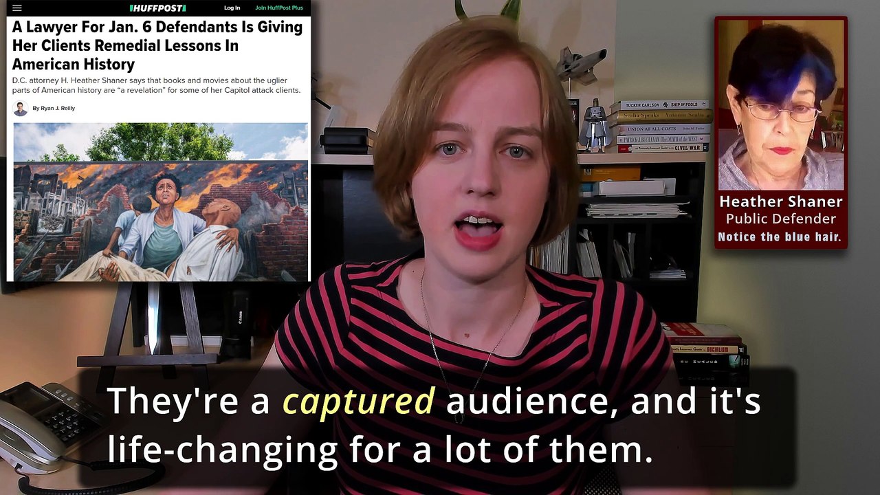 Re-Education for Capitol Protesters