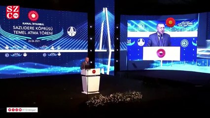 Erdoğan, Ferhat ile Aşık Veysel'i karıştırdı: Dağları deldik