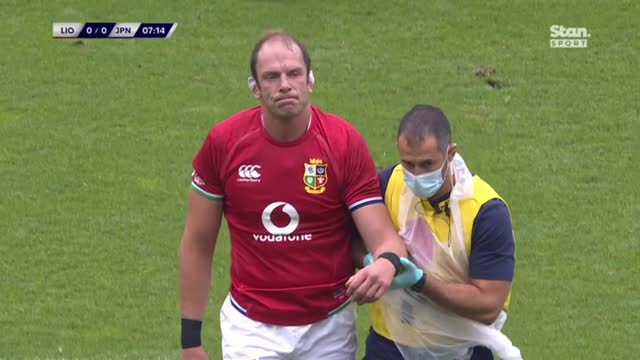 Wyn Jones injury sours Lions' warmup win over Japan