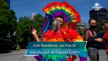 Así se vio la Marcha por el Orgullo LGBT+ en la CDMX