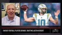 Use Caution When Drafting Chargers QB Justin Herbert in Fantasy Football