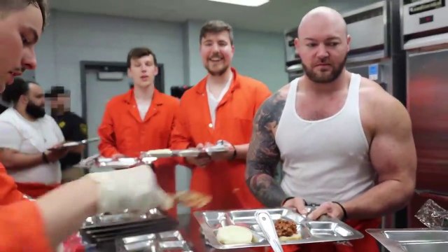 I Spent 50 Hours In Prison # MR BEAST # mrbeast