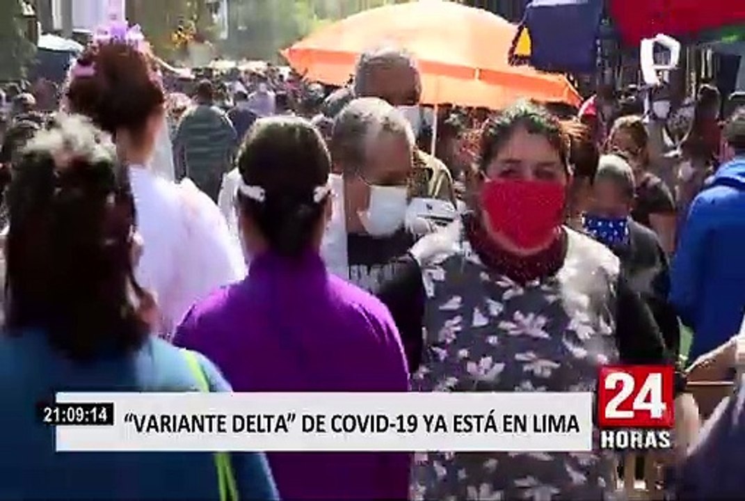 Covid-19: ministro Óscar Ugarte confirma un primer caso de la “variante Delta” en Lima