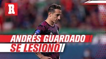 Andrés Guardado se lesionó y es duda para Copa Oro