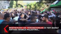 Bentrok di Tepi Barat Demo Kematian Aktivis Palestina