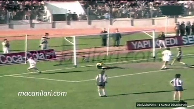 Denizlispor 1-1 Adana Demirspor [HD] 25.10.1987 - 1987-1988 Turkish 1st League Matchday 9