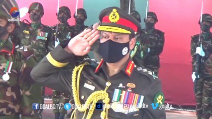 গোপালগঞ্জের টুঙ্গিপাড়ায় নতুন সেনাপ্রধান এস এম শফিউদ্দিন আহমেদ
