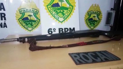 Tenente dá detalhes sobre caso de espingarda apreendida na comunidade de Santa Bárbara