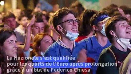 Euro-2020: les supporters Italiens célèbrent la victoire sur l'Autriche