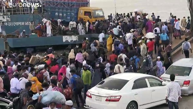 Non uscite di casa per nessun motivo : fuga dal Bangladesh prima del nuovo confinamento