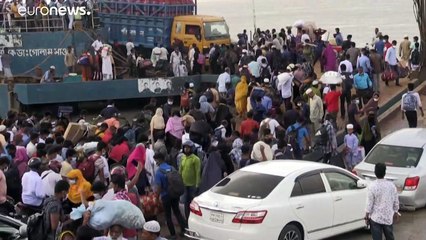 Anúncio de confinamento total provoca fuga desordenada da capital