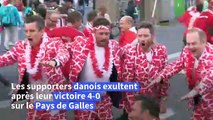 Euro-2020: les supporters danois enthousiastes après la victoire