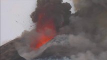 De nouvelles images spectaculaires d’une courte éruption de l’Etna