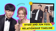 Hyeri and Ryu Jun Yeol Relationship Timeline ❤