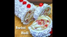 How to make Swiss roll at home/ swiss roll recipe/ स्विस रोल बनाने का तरीका