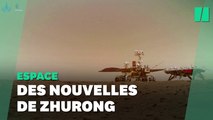 De nouvelles images du rover chinois Zhurong sur Mars