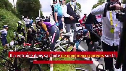 Tour de France : pas de blessé dans le public après les deux chutes de la première étape
