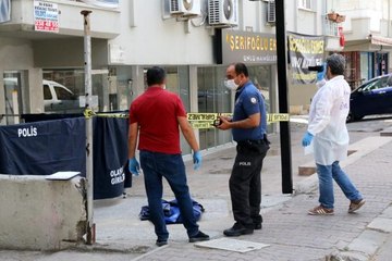 Geriye yarı dolu su şişesi kaldı! Gölgesinde serinlediği binanın önünde öldü