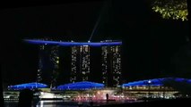 SPECTRA SHOW at MARINA BAY SANDS - laser show __ my solo trip to SINGAPORE 2018