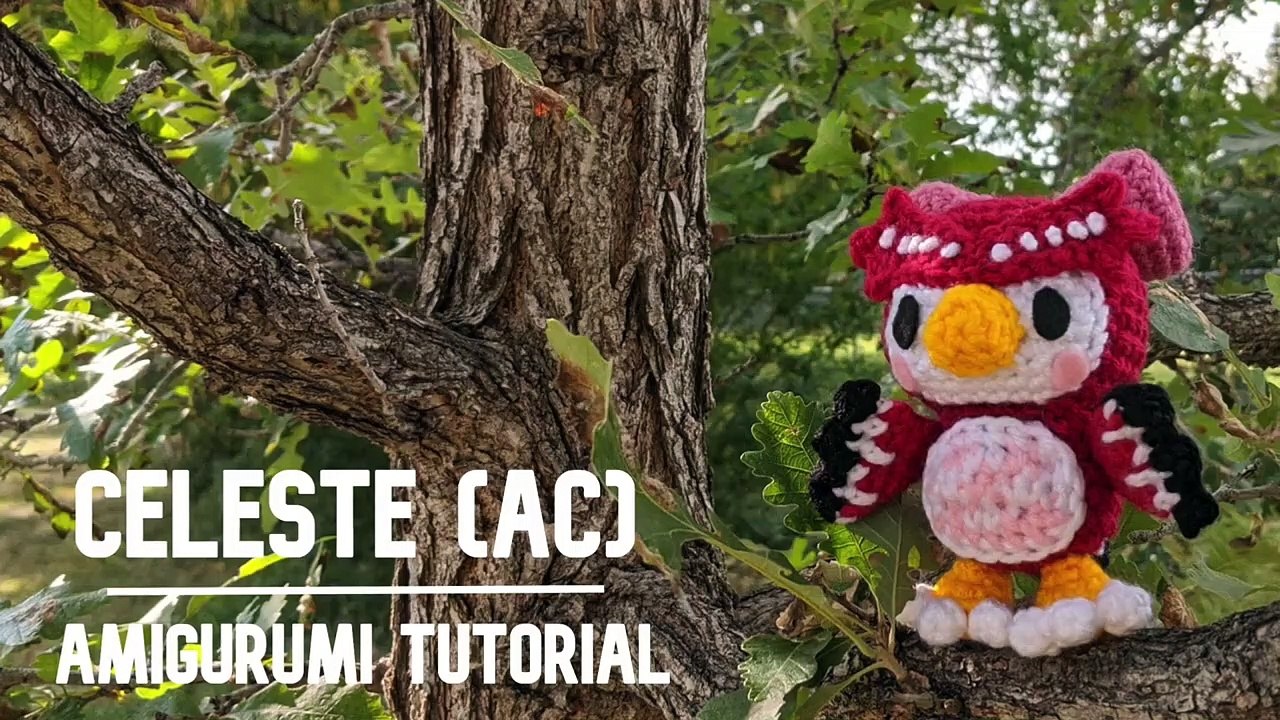 Celeste (Animal Crossing) Amigurumi Tutorial
