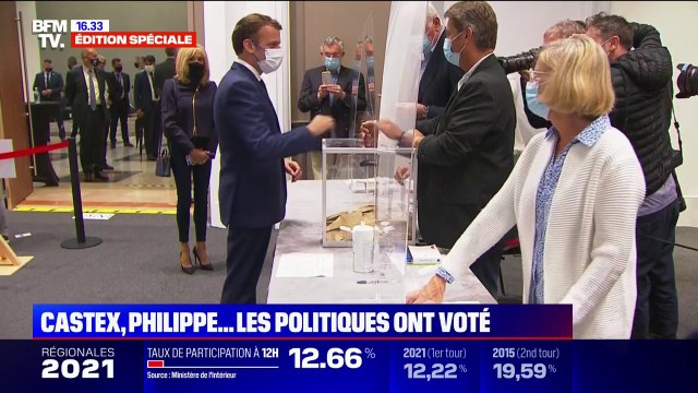 Second tour des régionales: les politiques ont montré l'exemple en se rendant aux urnes