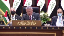 حديث جلالة الملك عبدالله الثاني خلال القمة الثلاثية مع الرئيس المصري ورئيس مجلس الوزراء العراقي في بغداد