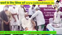 #Chhattisgarh CM 'pretends' to take second dose of covid vaccine?