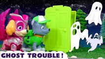 Paw Patrol Halloween Spooky Ghosts for Kids Trouble with the Charged Up Mighty Pups Cars Lightning McQueen and Thomas and Friends in this Stop Motion Toys Episode Family Friendly Video for Kids by Toy Trains 4U