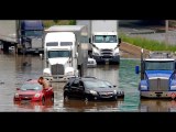 Detroit Flooding 50 Drivers Rescued and 350 Vehicles Damaged