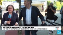 France regional elections: Center-right, far-right candidates face off in PACA region