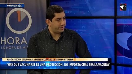 “Hay que vacunarse es una protección, no importa cuál sea la vacuna”