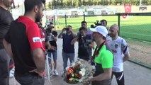 Erol Bulut, Gaziantep FK ile ilk antrenmanına çıktı