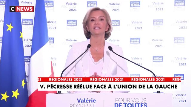 « Les Franciliens ont reconnu en moi une femme d’ordre » : la réaction de Valérie Pécresse, réélue à la tête de l'Île-de-France