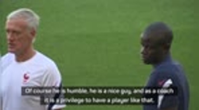 Deschamps praises N'Golo Kante