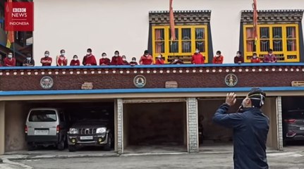 Covid-19 di India_ Ratusan biksu terinfeksi, biara Buddha ditutup sementara -