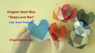 Origami Valentine Heart-Box
