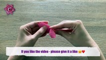 Origami Rose Easy / Paper Flower Simple