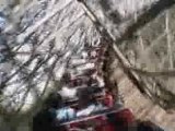 TONNER DE ZEUS 3 montagne russe looping  roller coaster