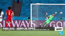 Euro 2020: la Belgique élimine le Portugal (1-0), tenant du titre