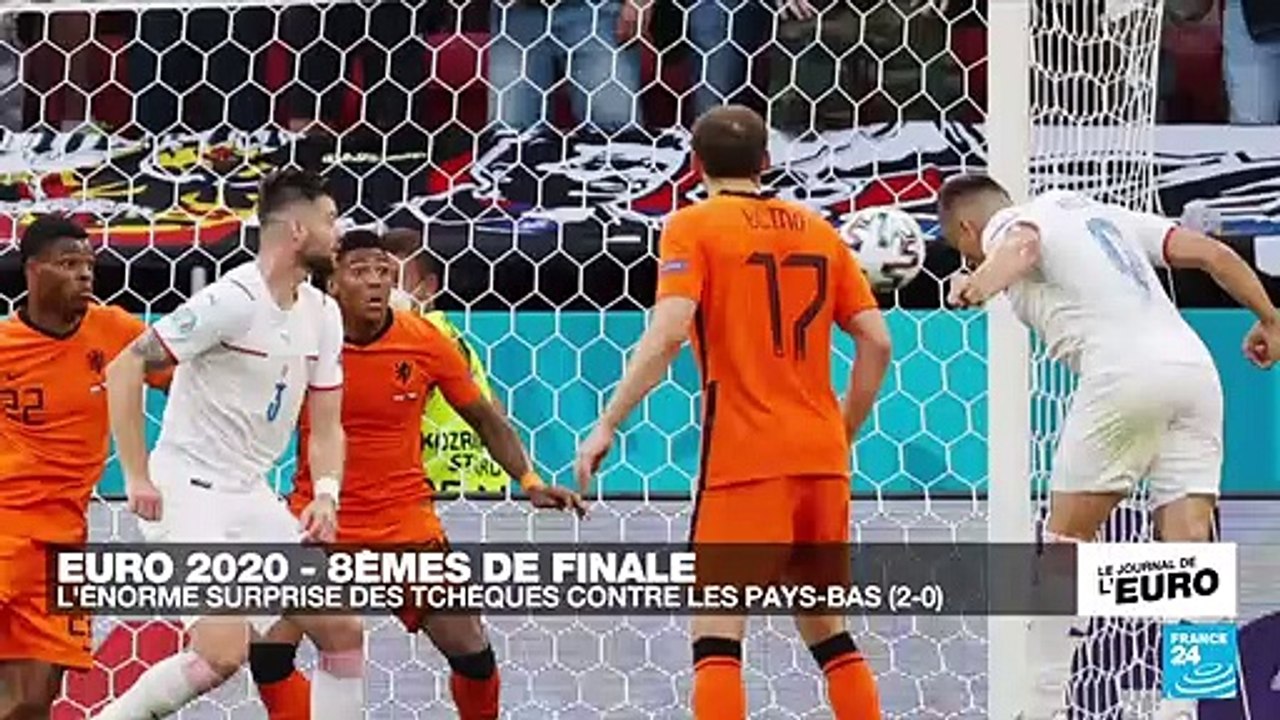 Euro 2020 : la République tchèque surprend les Pays-Bas (2-0) et file en quarts de finale