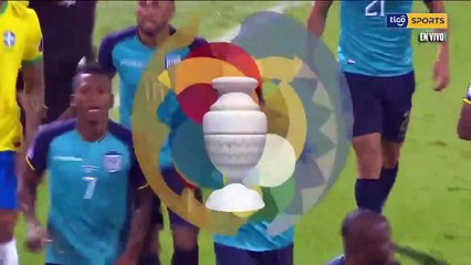 Angel Mena Goal For Brazil 1-1 Ecuador - Copa América 27-06-2021