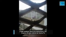 Fuga masiva en una cárcel de Santa Fe